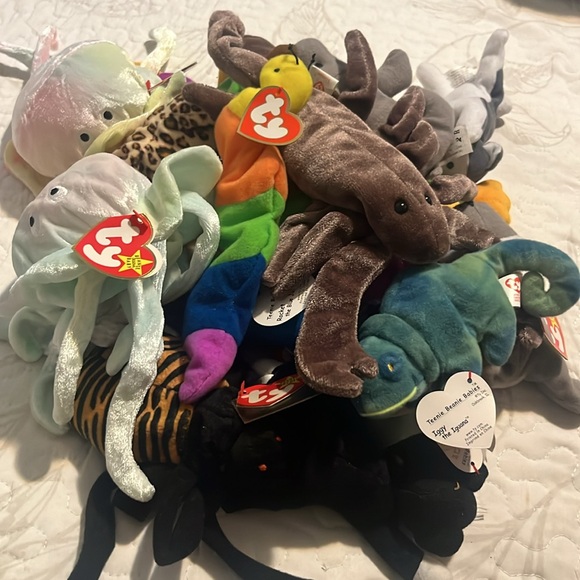 20 mix and match ty Beanie Babies - Picture 2 of 2